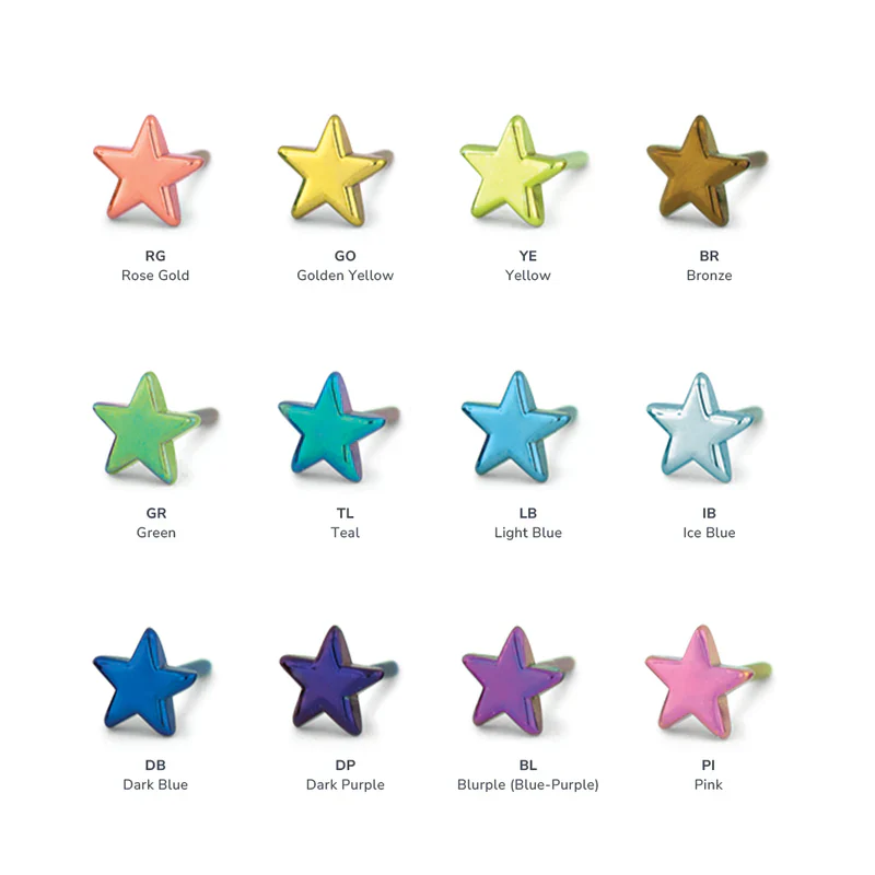 Neometal Bezel-Set Faceted Gems (Gem Color) - Image 3