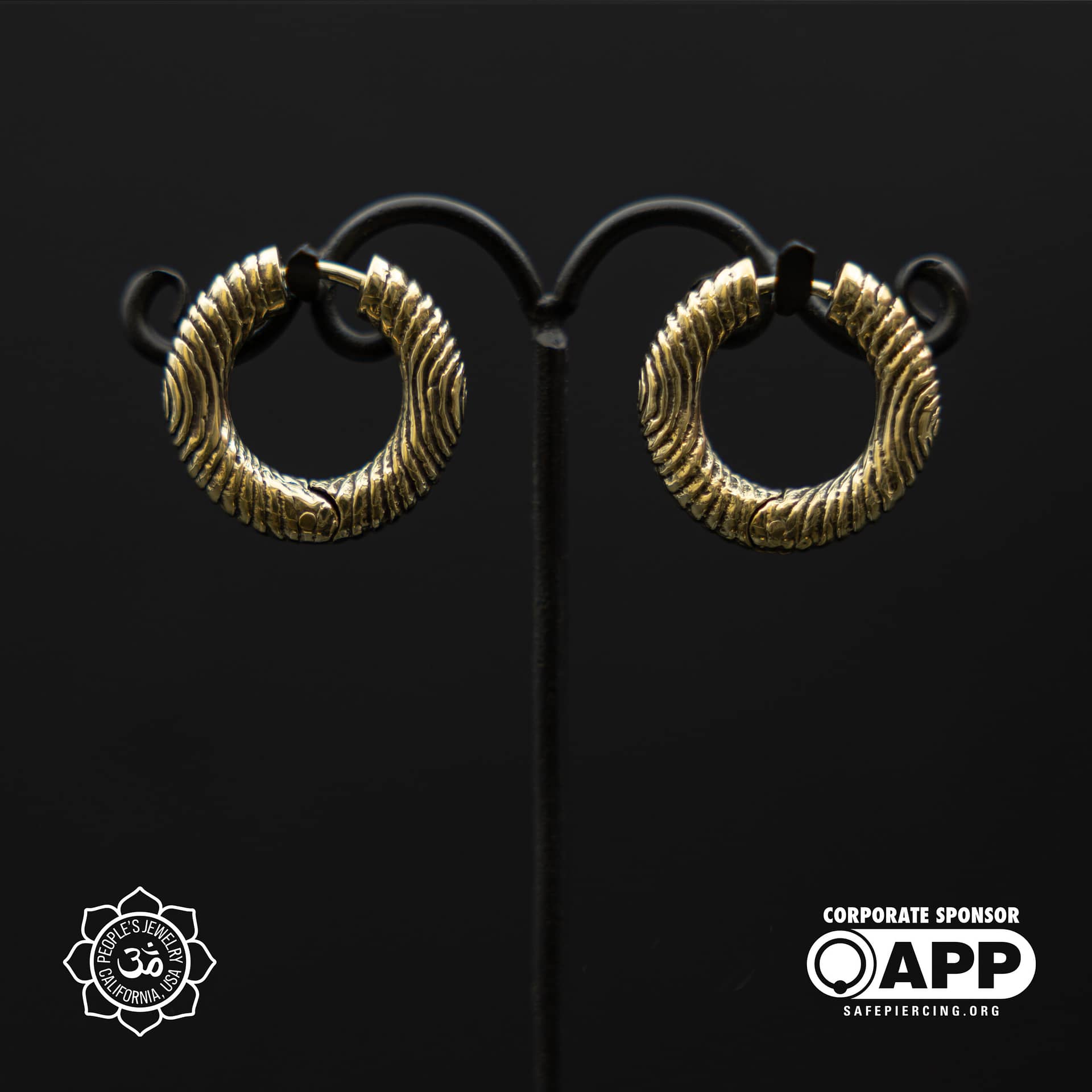 People's Jewelry Brass Spiral Clickers - Image 3