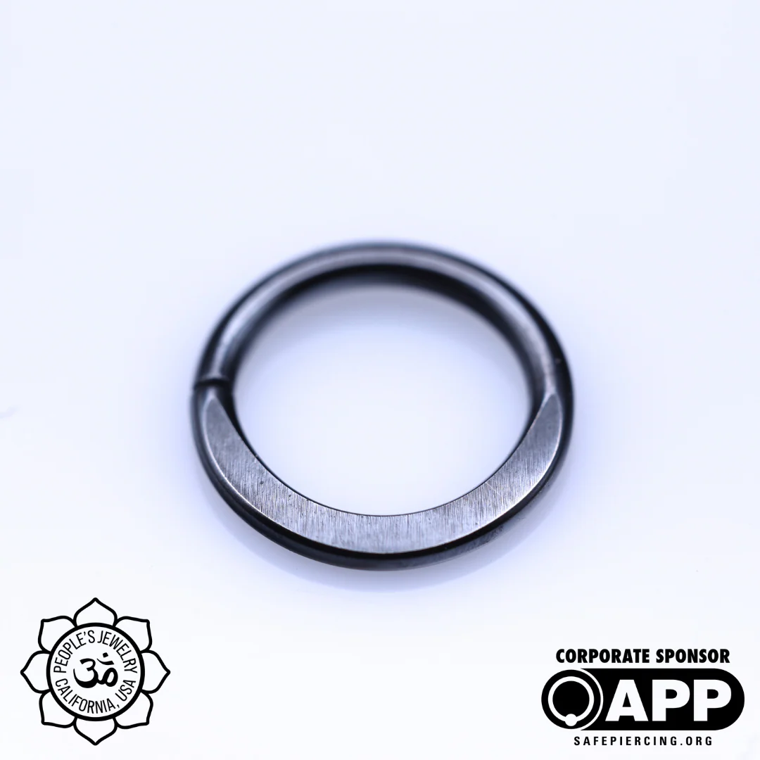 Peoples Jewelry Flattened Niobium Seam Rings - Image 10