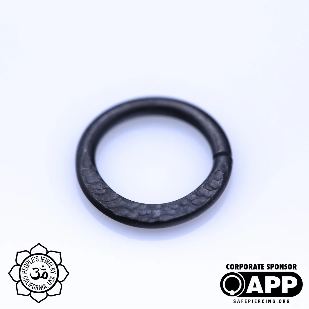 Peoples Jewelry Flattened Niobium Seam Rings - Image 11