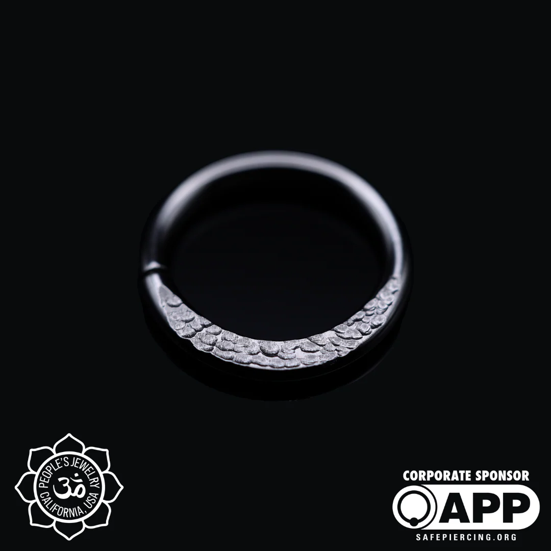 Peoples Jewelry Flattened Niobium Seam Rings - Image 7