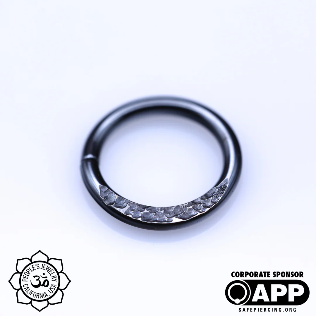 Peoples Jewelry Flattened Niobium Seam Rings - Image 9