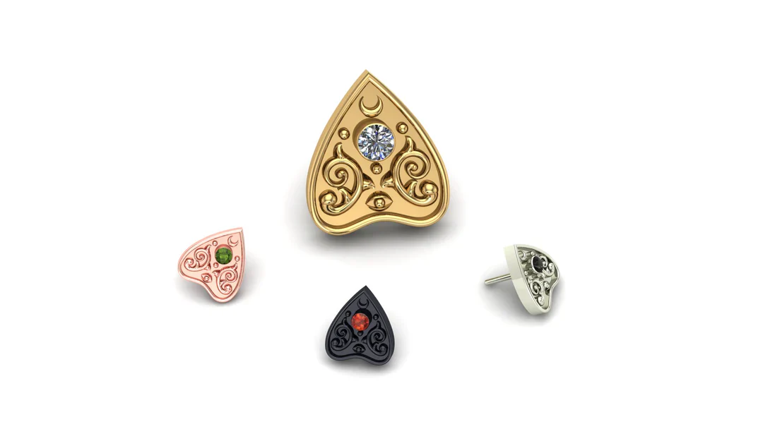 Planchette - Mushroom Body Jewelry
