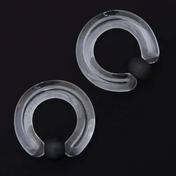 Simple Captive Bead Rings - by Gorilla Glass - Image 3
