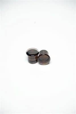 Single Flare Smokey Quartz Plugs - Image 3