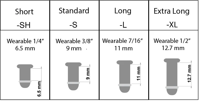 Gorilla Glass Simple Single Flare Plugs (Stretching Plugs) - Image 13