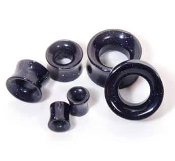 Blue Goldstone Eyelets by Diablo Organics - Image 2