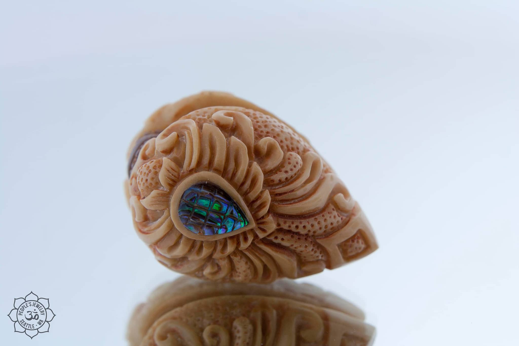 Tagua Nut Shields by Peoples Jewelry - Image 3