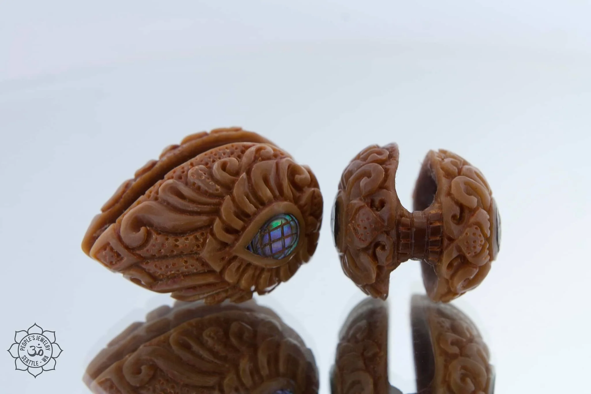 Tagua Nut Shields by Peoples Jewelry - Image 5