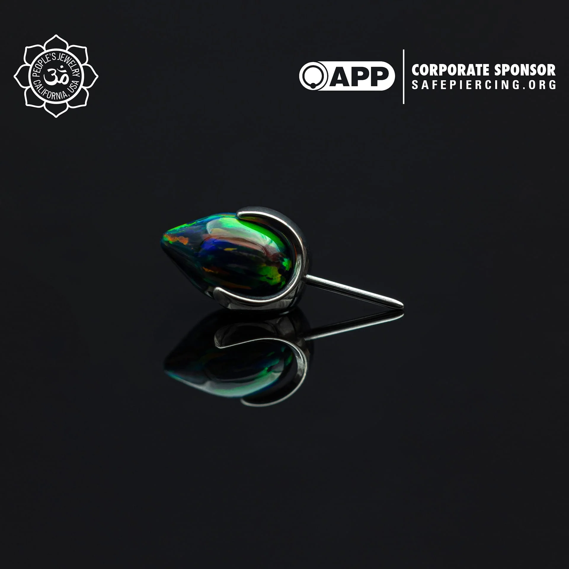 Threaded Claw-Set Opal Bullets by Peoples Jewelry - Image 3