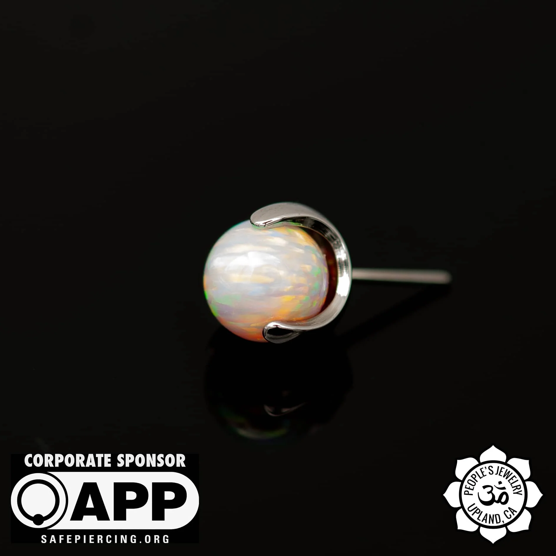 Threaded Claw-Set Opal Balls by Peoples Jewelry - Image 21