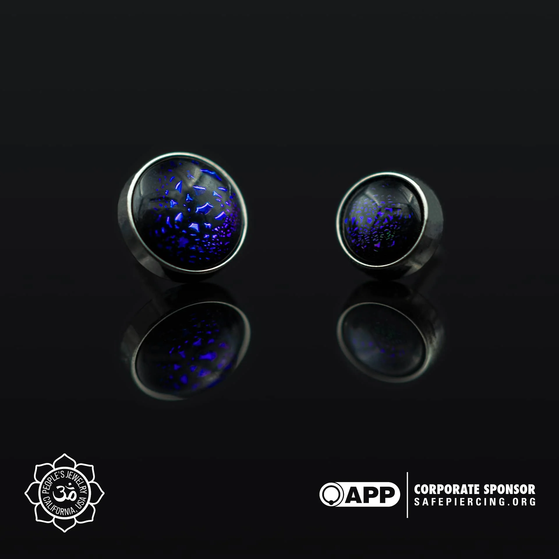 Threaded Glass Cabochons by Peoples Jewelry - Image 9