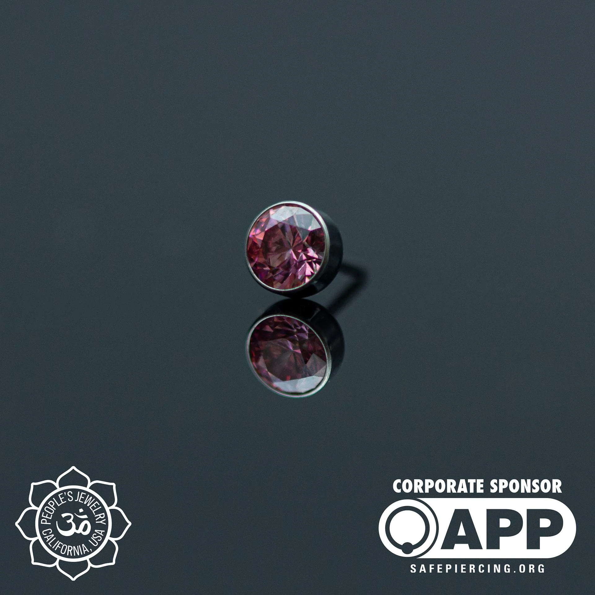 Threaded Titanium Bezel-Set Gems by Peoples Jewelry - Image 11