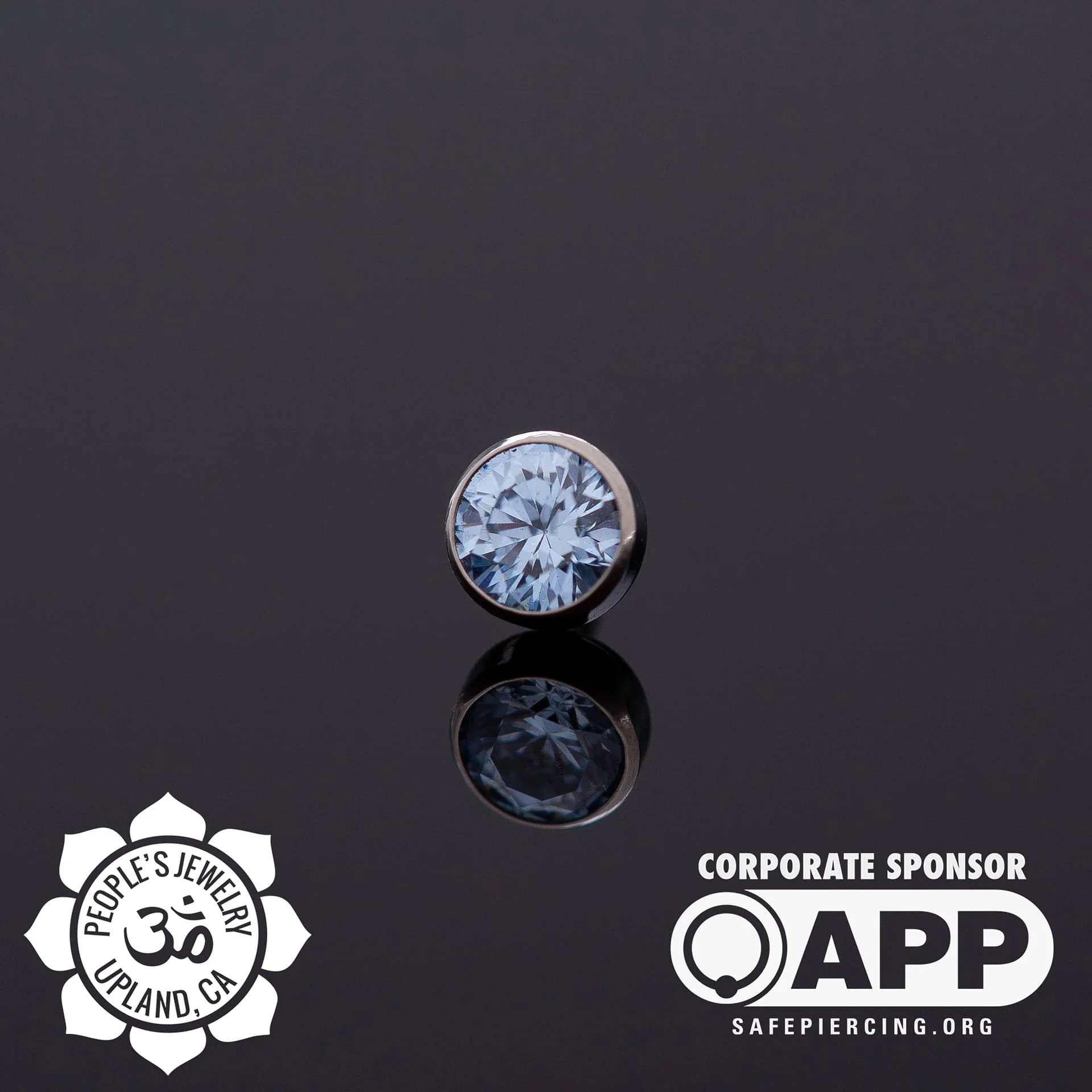 Threaded Titanium Bezel-Set Gems by Peoples Jewelry - Image 14