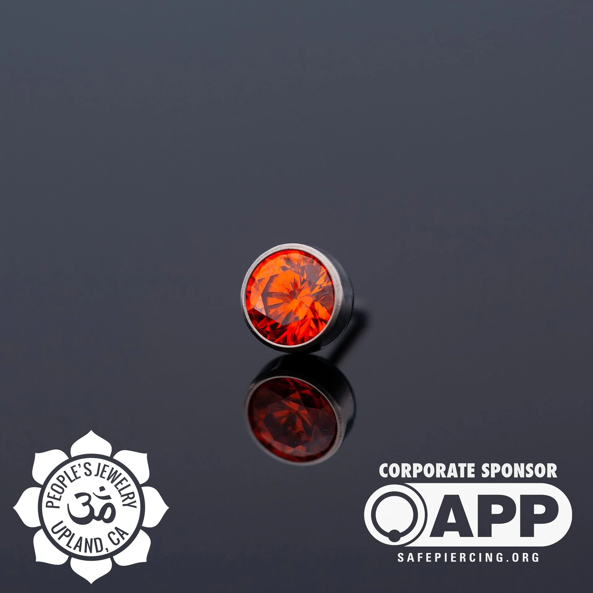 Threaded Titanium Bezel-Set Gems by Peoples Jewelry - Image 17