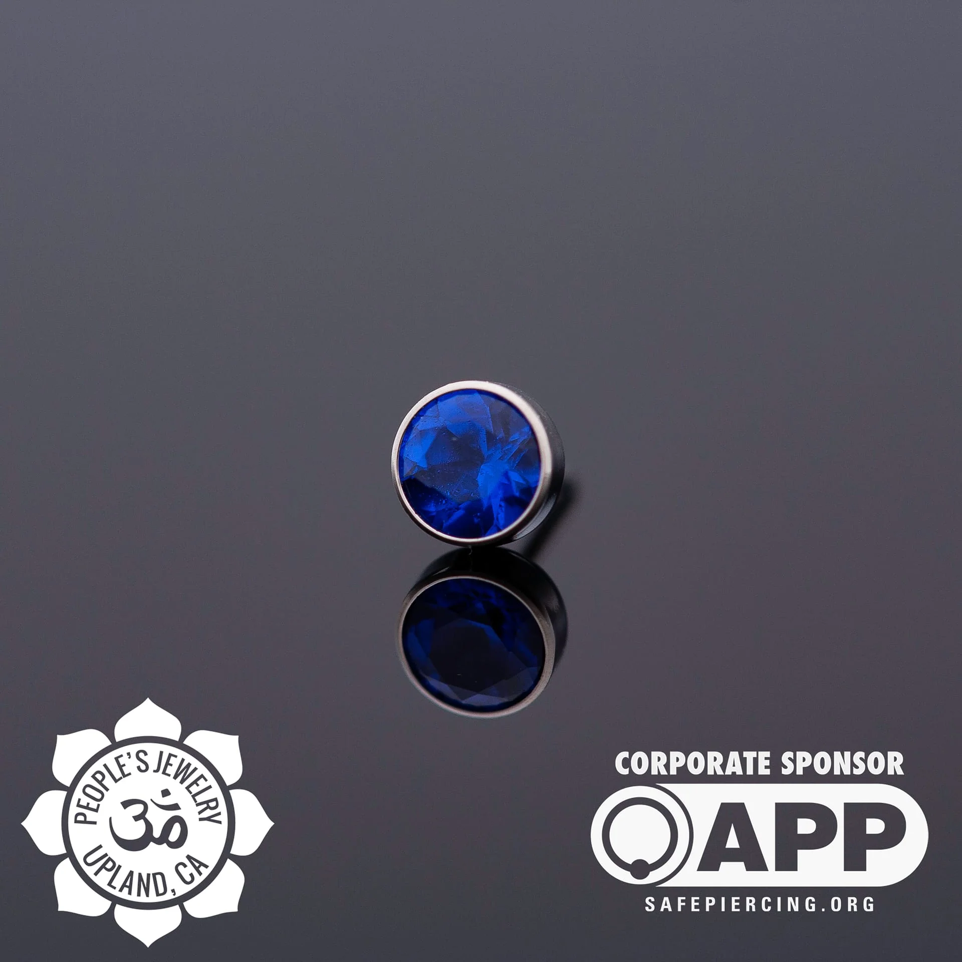 Threaded Titanium Bezel-Set Gems by Peoples Jewelry - Image 19