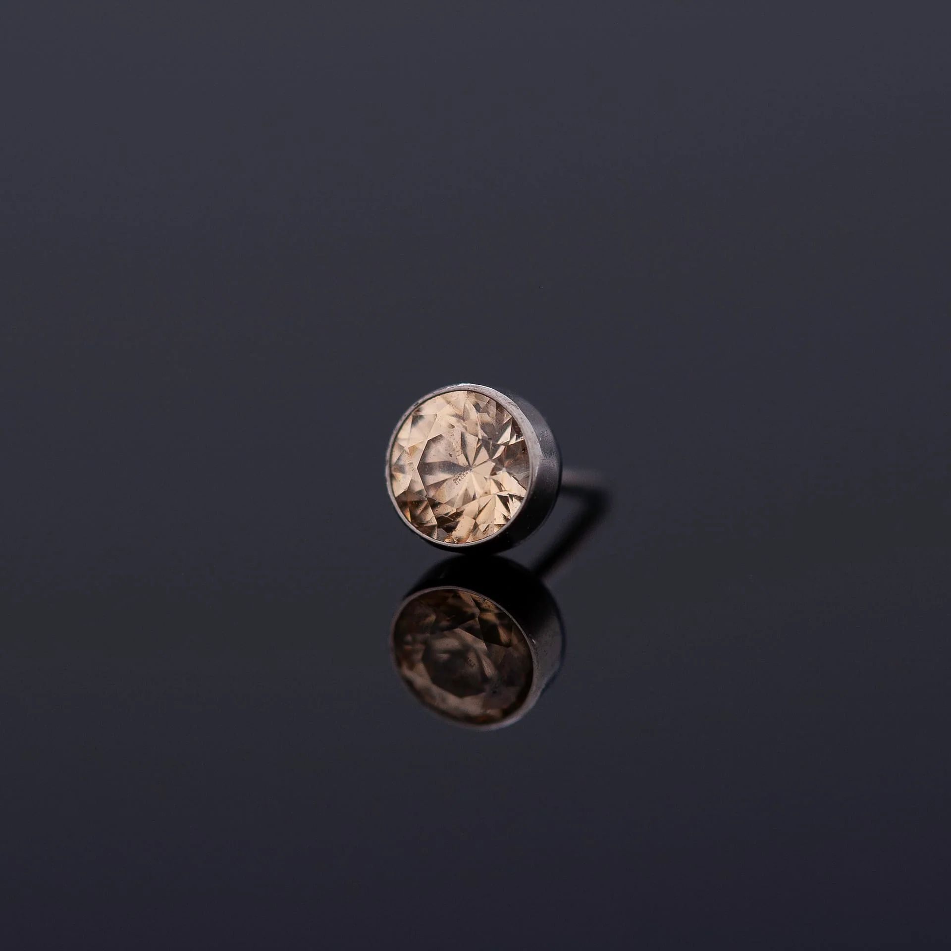 Threaded Titanium Bezel-Set Gems by Peoples Jewelry - Image 9