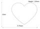 Threadless 18k Gold Dotted Heart End - Industrial Strength - Image 2