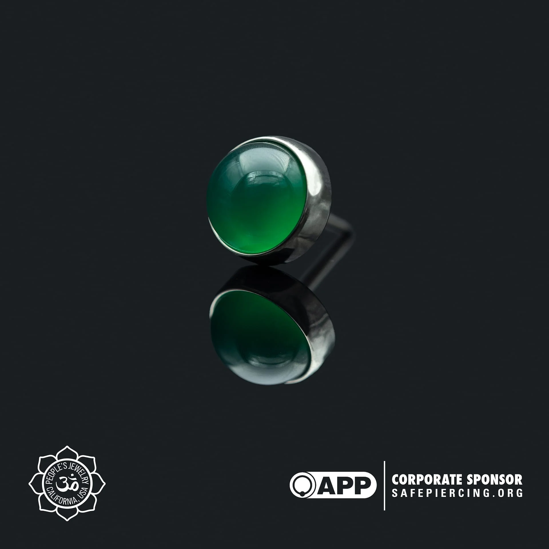 Threadless Genuine Stone Cabochon Ends by Peoples Jewelry - Image 10
