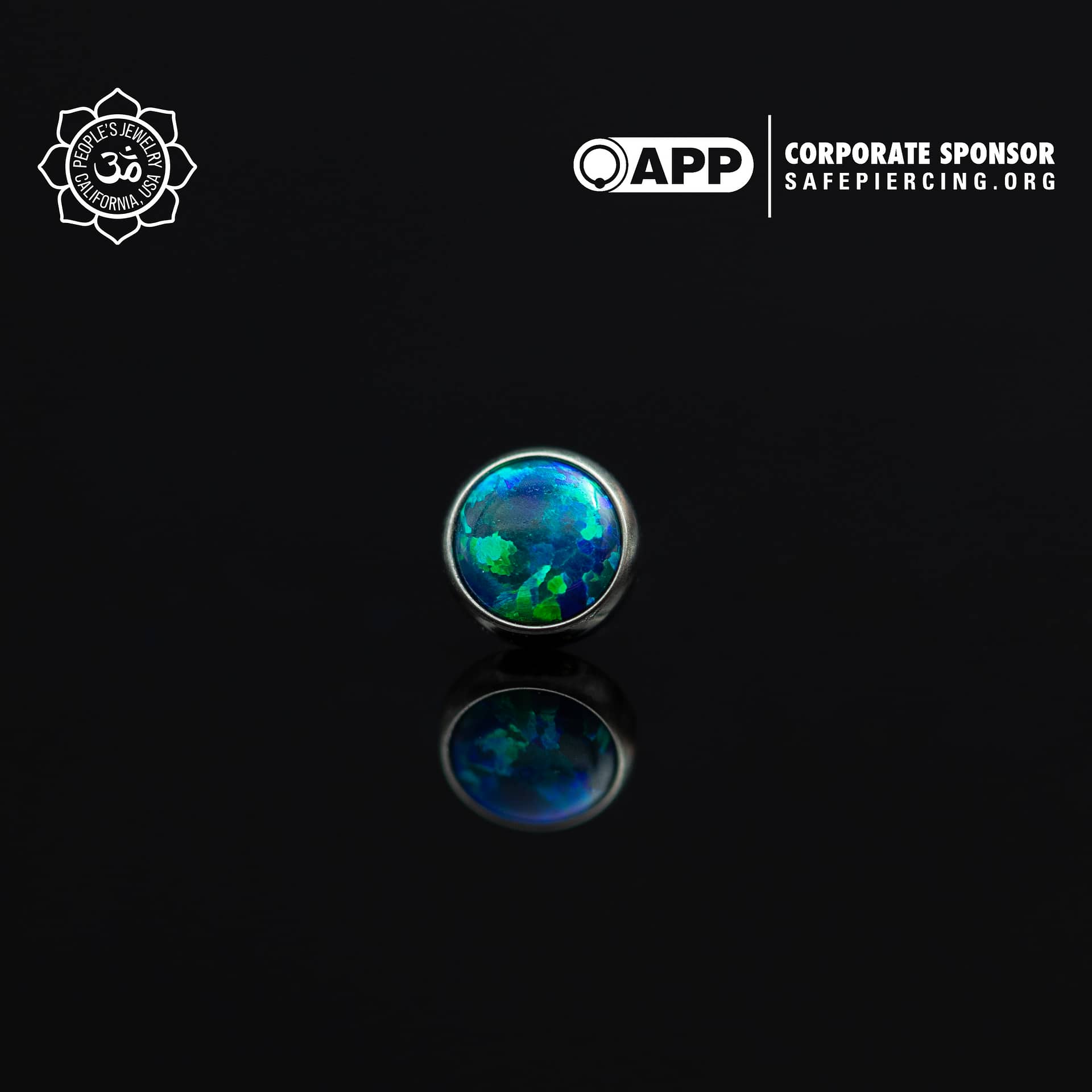 Threadless Opal Cabochon Ends by Peoples Jewelry - Image 14