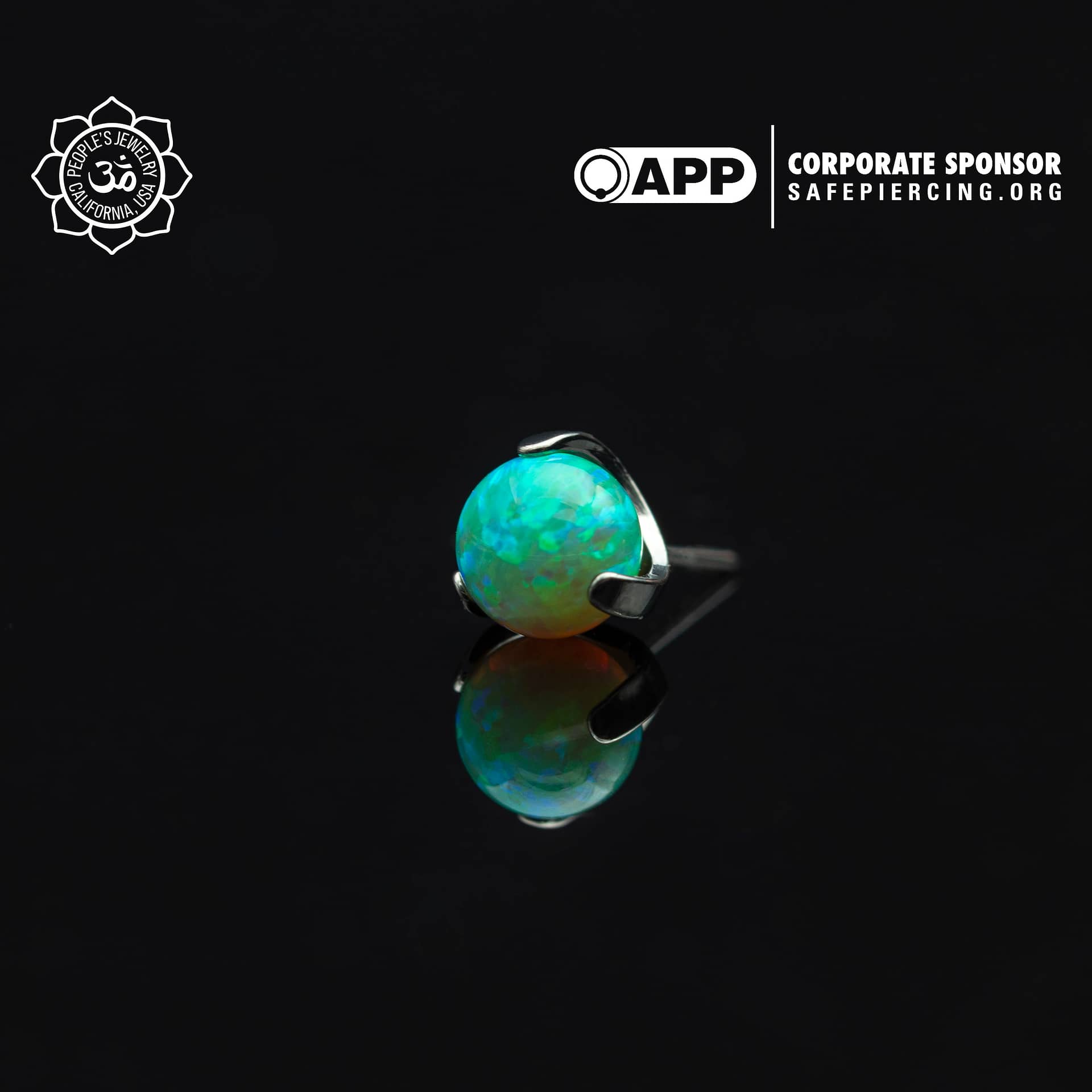 Threadless Claw-Set Opal Balls by Peoples Jewelry - Image 10