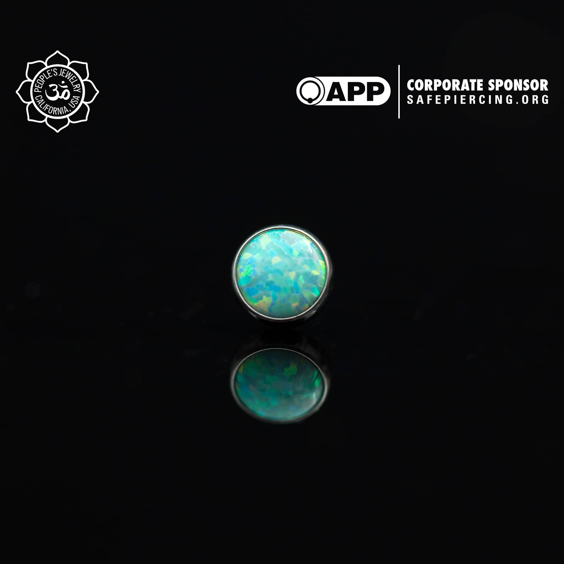 Threadless Opal Cabochon Ends by Peoples Jewelry (5mm) - Image 17