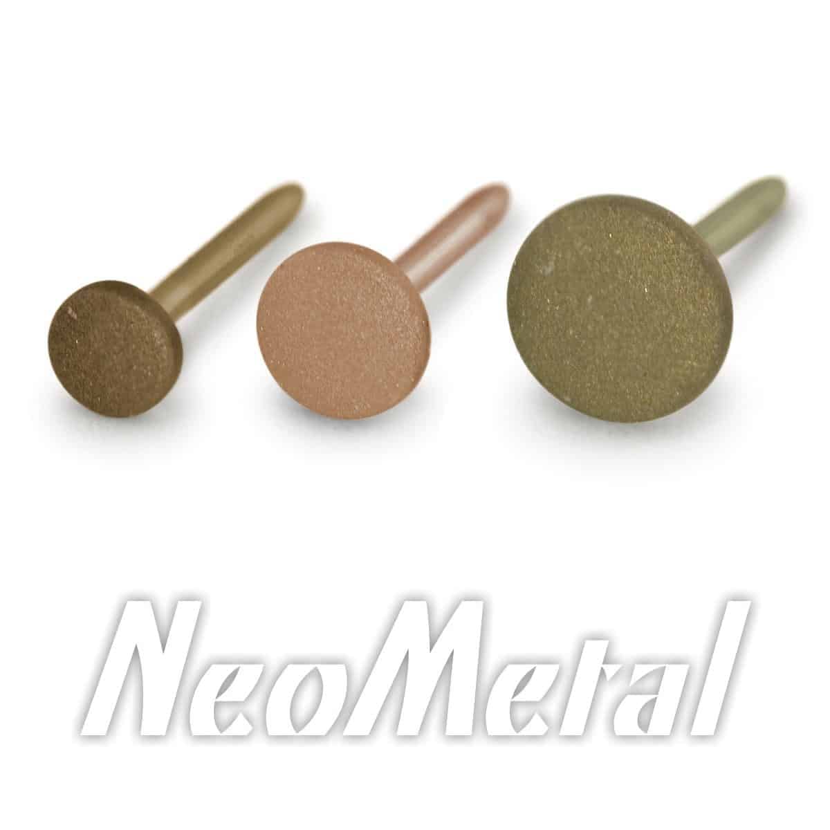 Neometal - Threadless Textured-Finish Disk Ends - Image 5