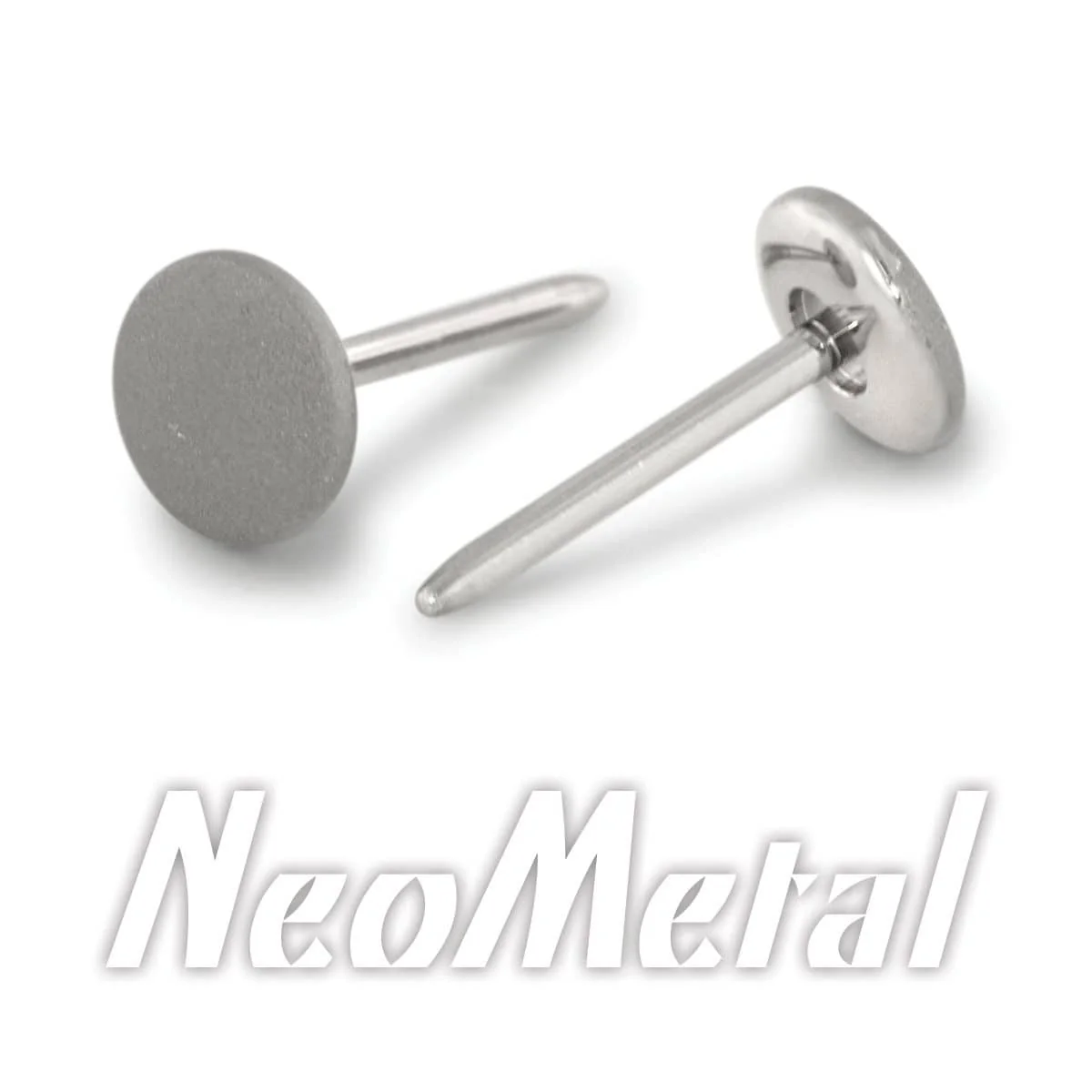 Neometal - Threadless Textured-Finish Disk Ends - Image 6