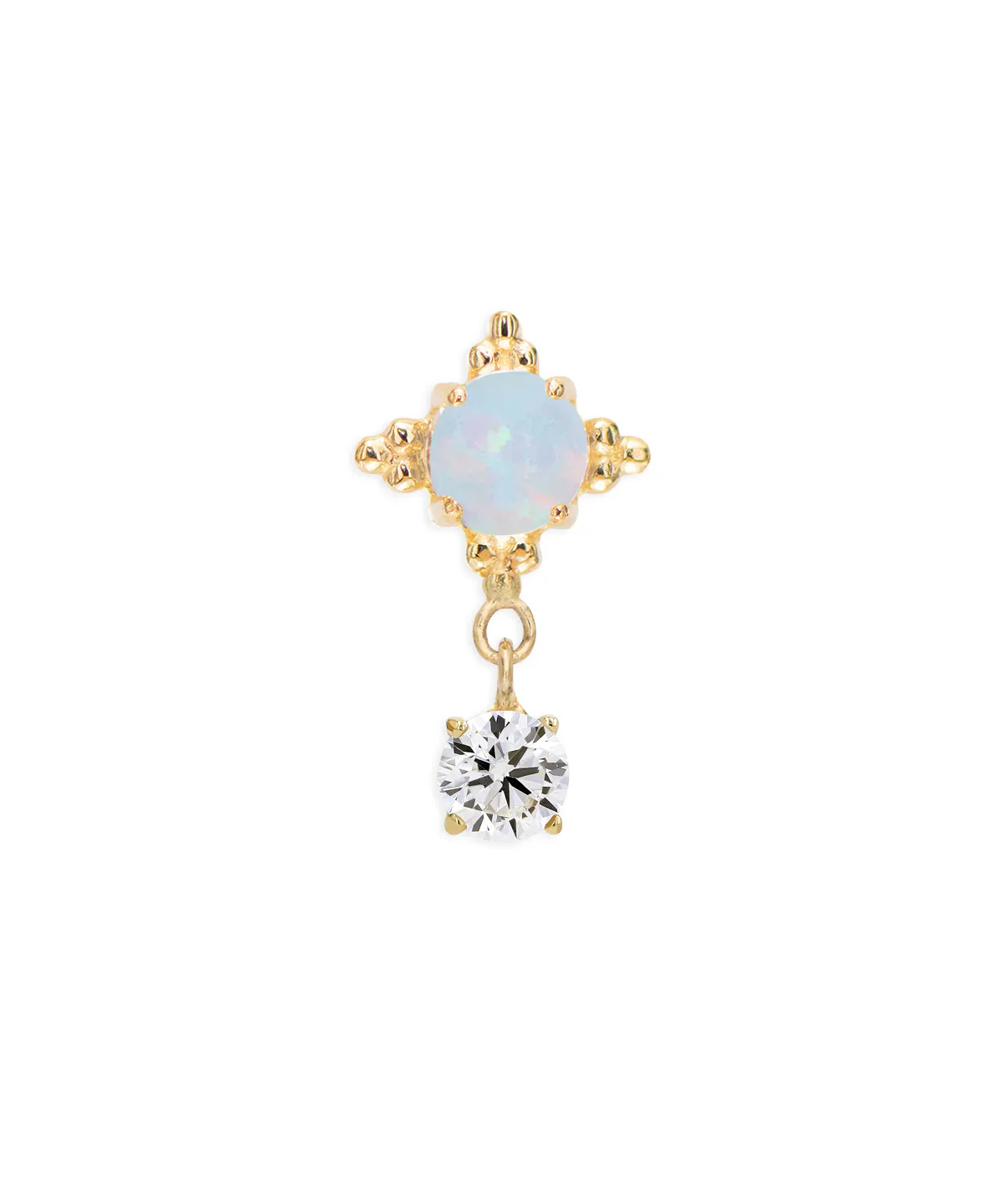 Zia + Tiffany Dangle End by Anatometal