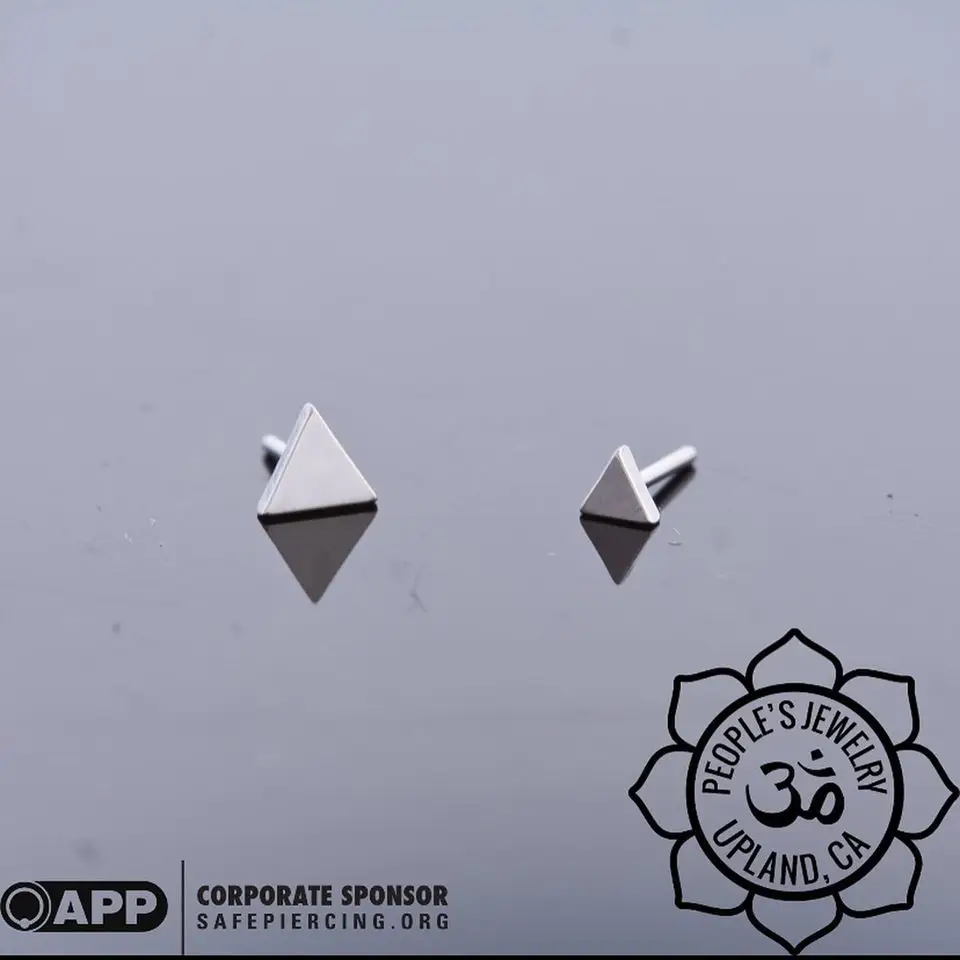 People's Jewelry Threadless Titanium Shapes - Image 12
